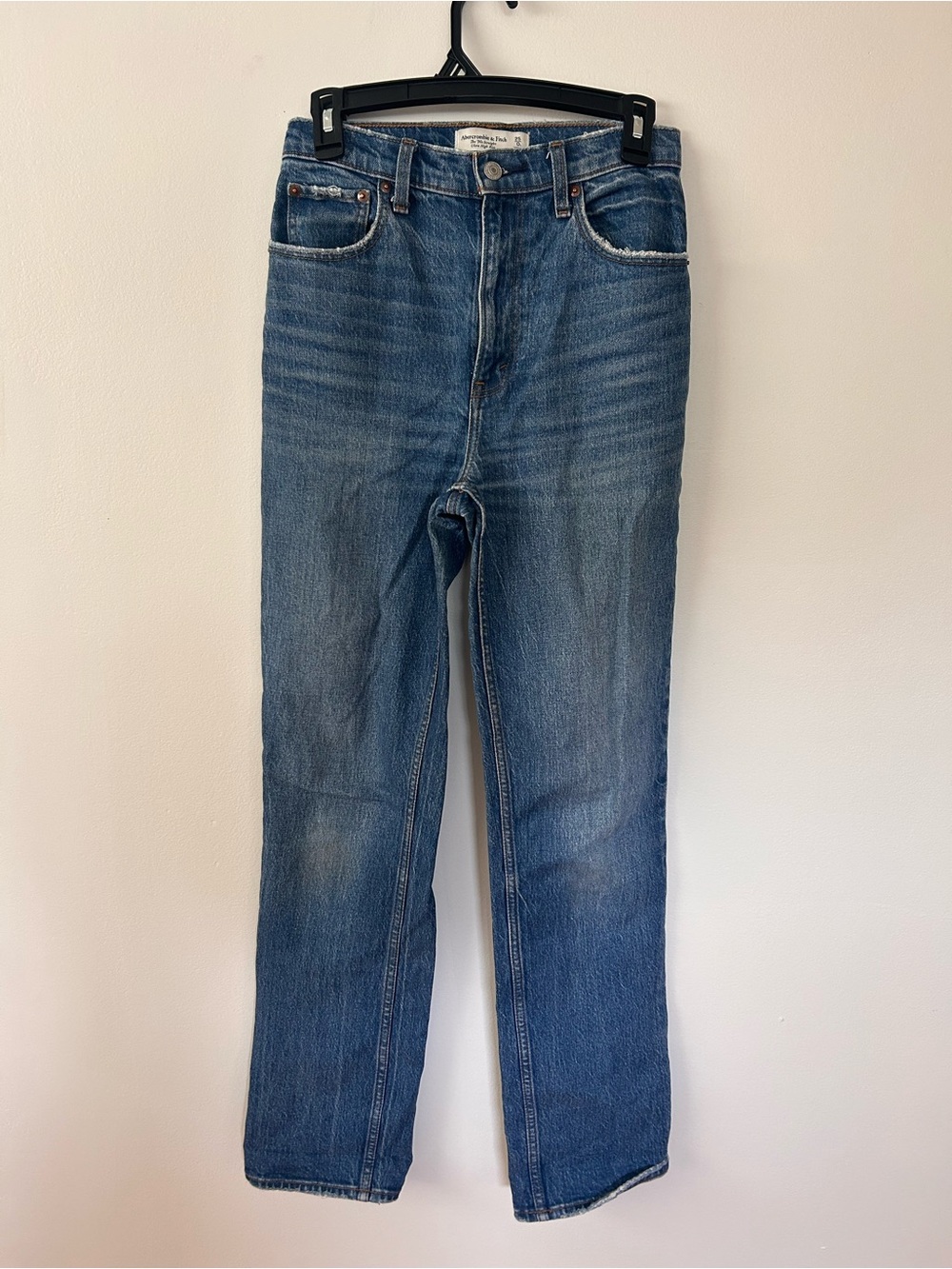 Abercrombie & Fitch Women's The 90’s Straight Ultra High Rise